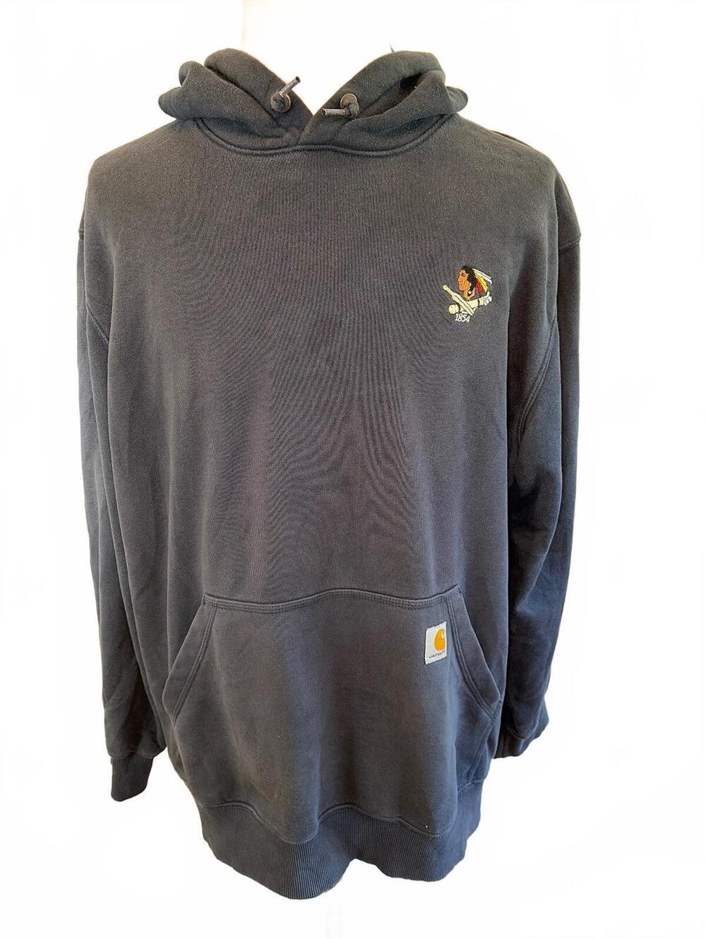 RARE Carhartt Navy Philadelphia Cricket Club XL Paxton Navy Hoodie TS0615-M Navy
